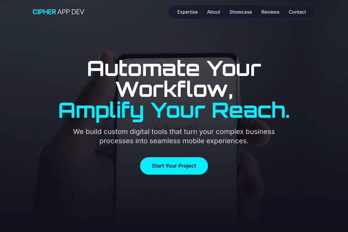 Cipher App Development